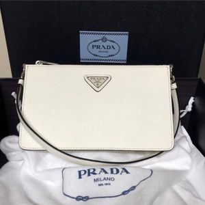 Prada white purse NWT